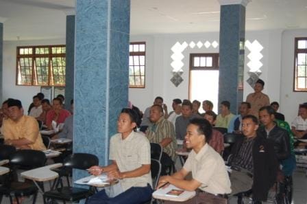 Tampak Perwakilan Darunnajah Cipining Dalam Kegiatan Sosialisasi