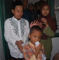 Ustadz Rosichin Bersama Keluarga