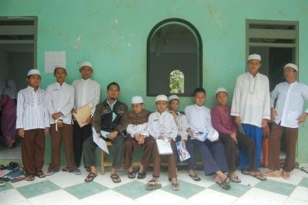 Koordinator safari da'wah mengadakan supervisi di Pongkor Nanggung Bogor
