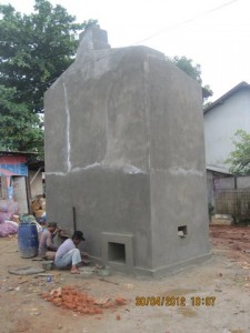 Tungku pembakaran sampah Pondok Pesantren Darunnajah jakarta | www.darunnajah.com