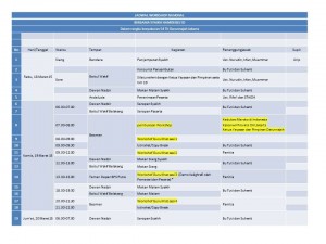 jadwal khot