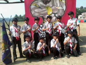 Pasukan Khusus Pramuka Darunnajah Cipining Gudep 03-001 Siap Bertanding