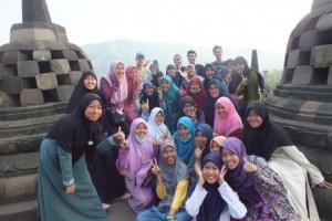 Study Tour in Borobudur Tample