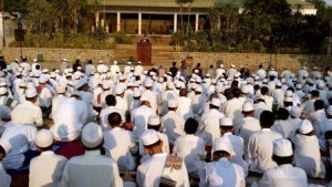 Proses Pelaksanaan Shalat Iedul Adha di Pesantren Darunnajah Cipining Bogor