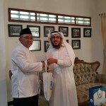 Sillaturrahim Dengan Direktur Lembanga Ilmu Pengetahuan Dan Bahasa Arab (LIPIA) dalam rangka kerjasama Pondok Pesantren Darunnajah