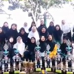 Penyerahan Piala Juara Pospeda DKI Jakarta