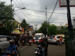 Kendaraan Wali Santri memenuhi area Pesantren