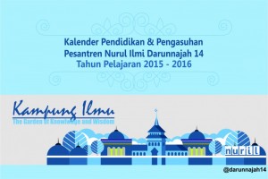 Kalender Pendidikan TMI 2016