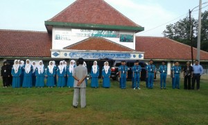 Pemberangkatan Peserta Praktek Kerja Industri (Prakerin) SMK Pondok Pesantren Darunnajah 2 Cipining