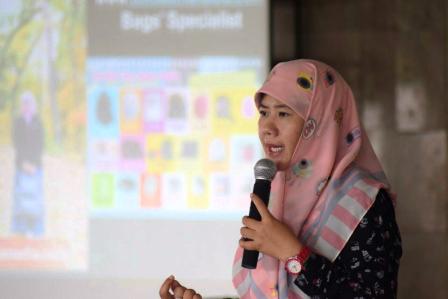 Asma Nadia dalam Seminar Pelatihan Menulis