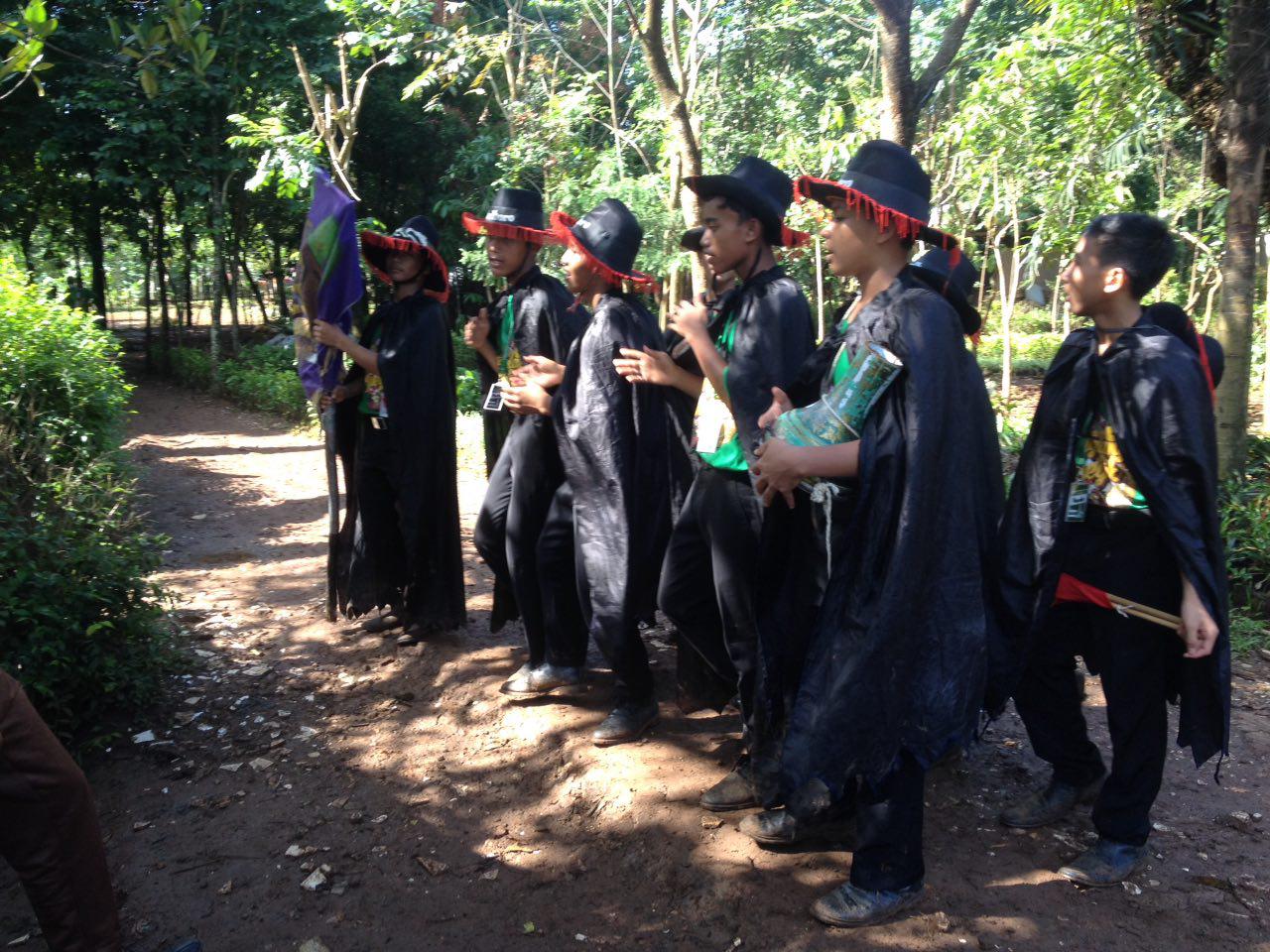 Pasukan Singa Padang Pasir(Sinpas) Darunnajah Cipining Siap Berlaga