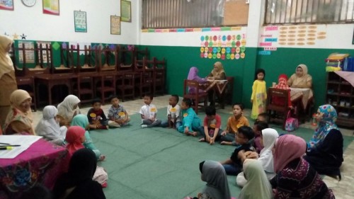 Sedang Bermain Sambil Belajar sebelum tes