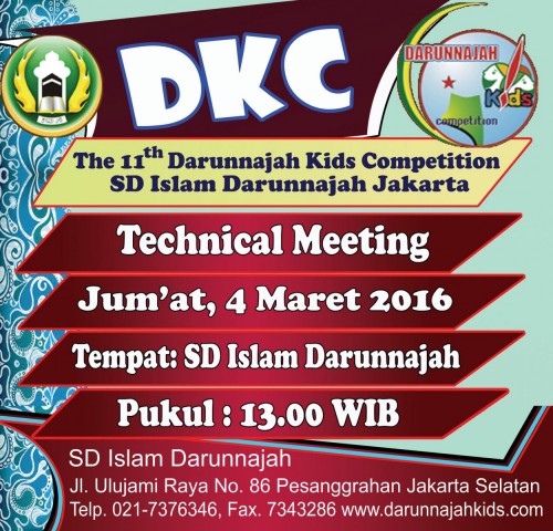 Darunnajah Kids Competition 2016