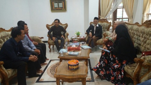Kunjungan dari Pesantren Bahrul Ulum, Prov. Riau.
