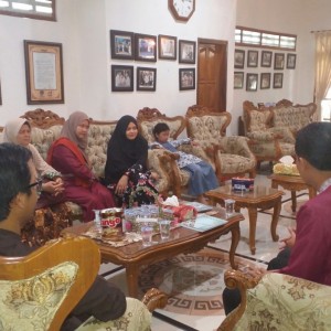Kunjungan dari Pesantren Bahrul Ulum, Prov. Riau.