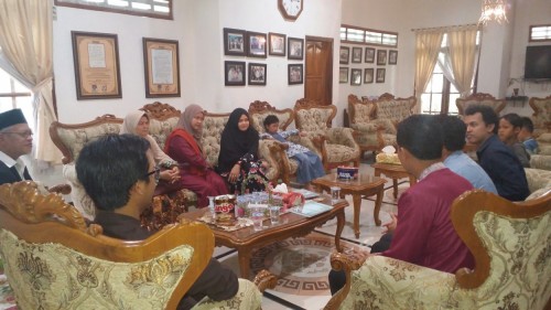 Kunjungan dari Pesantren Bahrul Ulum, Prov. Riau.