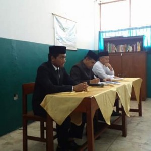 Tes Masuk pesantren Silaturrahim dengan calon wali santri dari Daerah