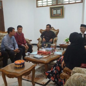 Kunjungan dari Pesantren Bahrul Ulum, Prov. Riau.