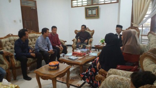 Kunjungan dari Pesantren Bahrul Ulum, Prov. Riau.
