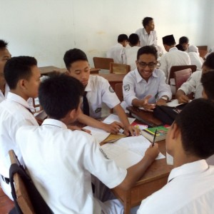 English Group Discussing
