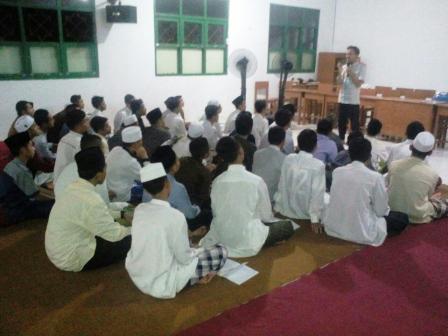 Suasana Acara Pengarahan dan Sosiialisasi AFS oleh Ka Yusep Supriatna