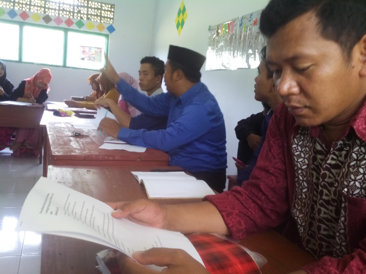 Dewan Guru An-nahl Mengikuti Workshop dari Pengawas TK dan SD Darunnajah