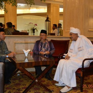 Pimpinan Pondok Pesantren Darunnajah Menghadiri Acara A Farewell Reception The Ambassador of Kingdom of Saudi Arabia H.E. Mustafa Ibrahim A. Al-Mubarak