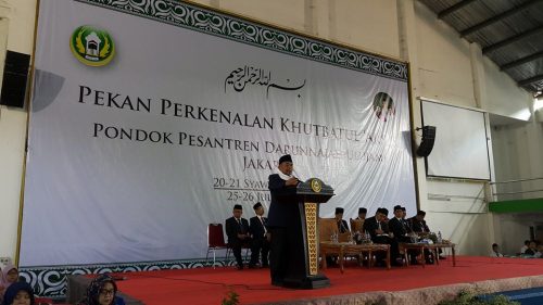 Hari kedua: Pekan Perkenalan Khuthbatul Arsy Pesantren Darunnajah Jakarta