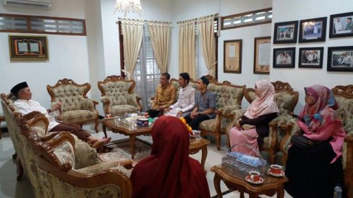 Silaturrahim IKPDN (Alumni Darunnajah) Mesir bersama Pimpinan Pesantren Darunnajah Jakarta