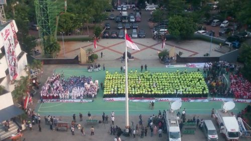 menyambut atlet 1