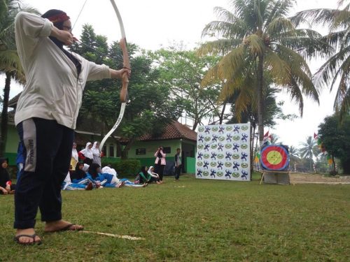 Cabang panahan pada Darunnajah Open (DNO) ke-7.