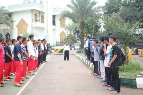 pengembaraan tapak suci dan pasukan koordinator di cipanas pada hari kamis-jumat, tgl 8-9 september 2016