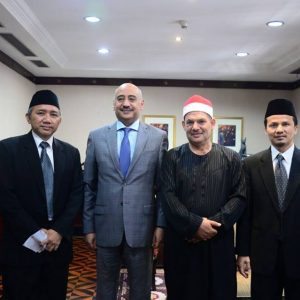 Jalin Silaturrahim Dengan Dubes Republik Arab Mesir Dr. Amr Muawwad