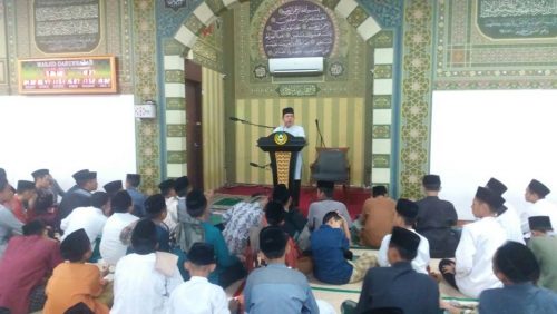 Ceramah tentang Idul Qurban dan Puasa Arafah bagi santri Darunnajah Jakarta