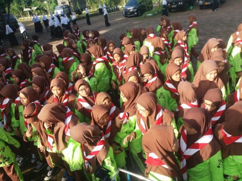 Pemberangkatan Peserta KMD Santri Darunnajah