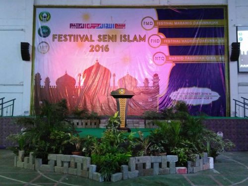 Pembukaan Festival Seni Islami Santri Putra Darunnajah Jakarta