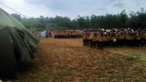 Pembukaan Perkemahan Rabu Kamis Jum'at di Darunnajah 2 Cipining