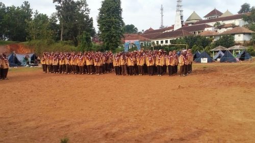 Pembukaan Perkemahan Rabu Kamis Jum'at di Darunnajah 2 Cipining