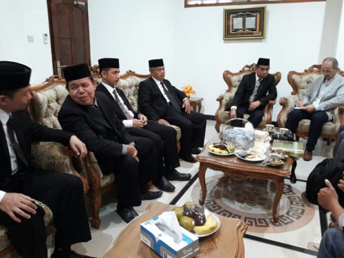Menerima kunjungan dari Yayasan Nur Hayrat Nusantara dan Kementerian Pendidikan Luar Negeri Turki