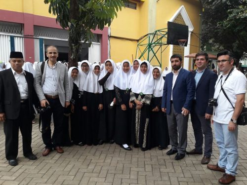 Menerima kunjungan dari Yayasan Nur Hayrat Nusantara dan Kementerian Pendidikan Luar Negeri Turki