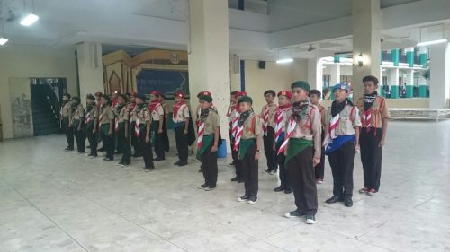 Pembukaan Lomba Tingkat 1 (Anjuksi ) Gugus Depan Darunnajah