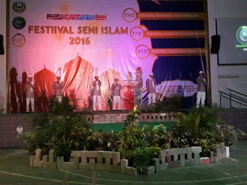 Pembukaan Festival Seni Islami Santri Putra Darunnajah Jakarta