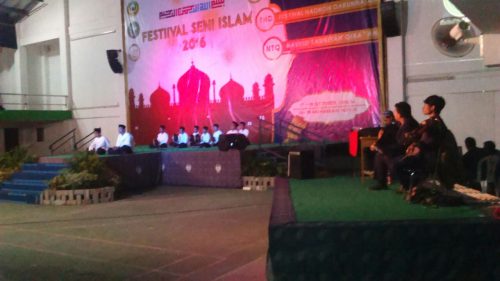 Santri Putra Darunnajah Jakarta Ikuti Festival Seni Islami Hari Kedua