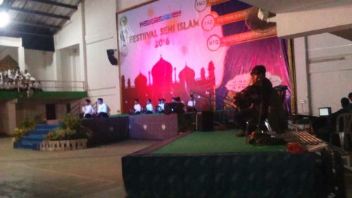 Santri Putra Darunnajah Jakarta Ikuti Festival Seni Islami Hari Kedua