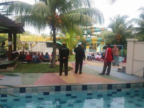 Tim Monitoring POSPENAS Dari Pesantren Darunnajah Jakarta