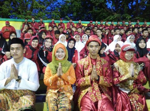 Pembukaan Pekan Olahraga dan Seni Antar Pondok Pesantren Nasional (Pospenas) ke-7 di Provinsi Banten