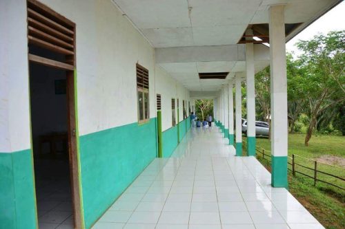 Suasana Gedung sekolah Pondok Pesantren Al-Barakah Darunnajah 11