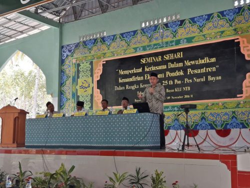 Pimpinan Darunnajah Jakarta Hadiri Seminar Di Pesantren Nurul Bayan