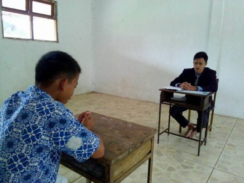 Ujian syafahi (lisan) Pesantren Tsurayya Darunnajah 4 Serang