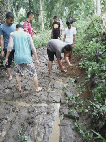 Kegiatan Praktik Pengabdian Masyarakat Hari Kedua Di Kecamatan Teramang Dan Penarik Mukomuko Bengkulu